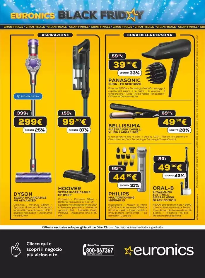 Black friday da 27 novembre a 3 dicembre di 2024 - Pagina del volantino 24