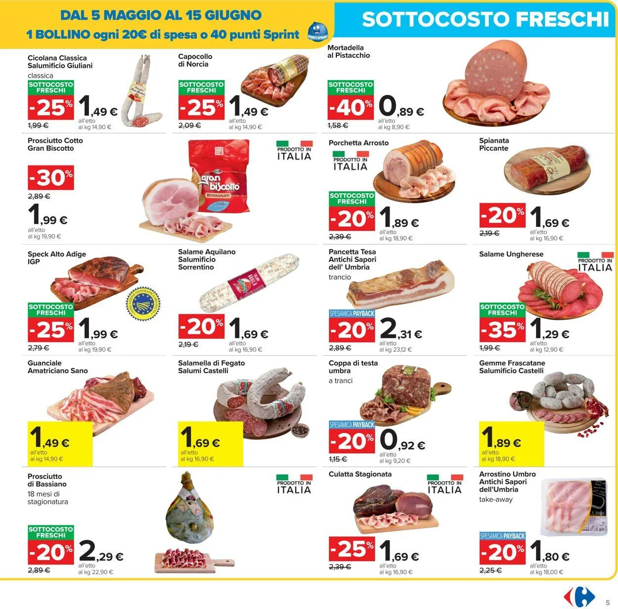 Carrefour Volantino attuale da 16 maggio a 28 maggio di 2025 - Pagina del volantino 5
