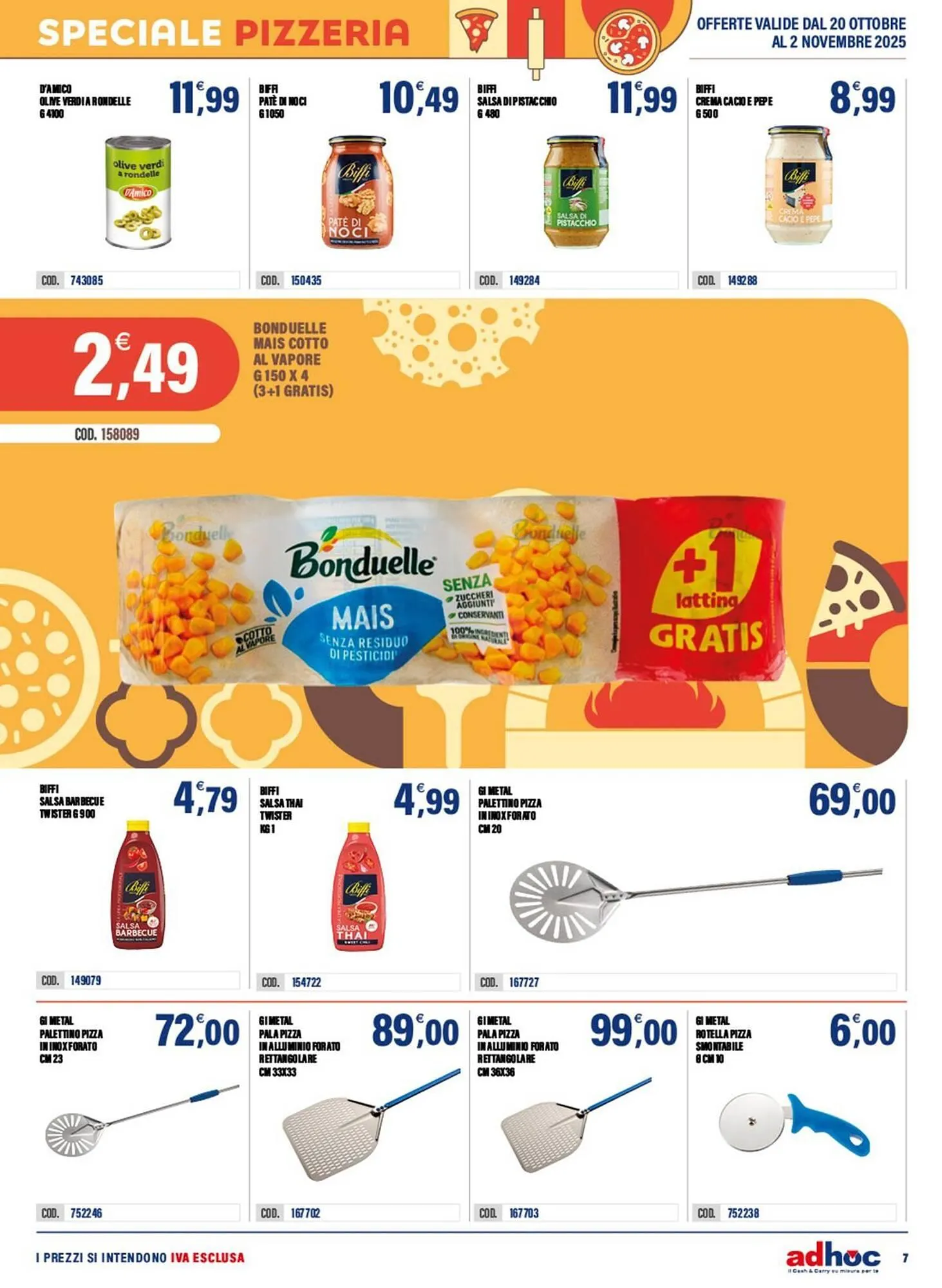 Volantino Adhoc da 20 ottobre a 2 novembre di 2025 - Pagina del volantino 7