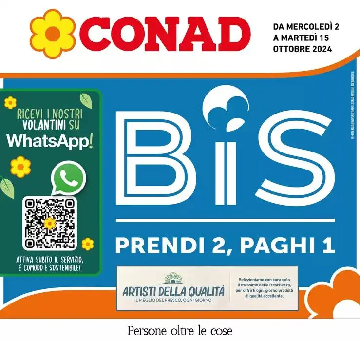 Prendi 2 paghi 1 da 2 ottobre a 15 ottobre di 2024 - Pagina del volantino 1