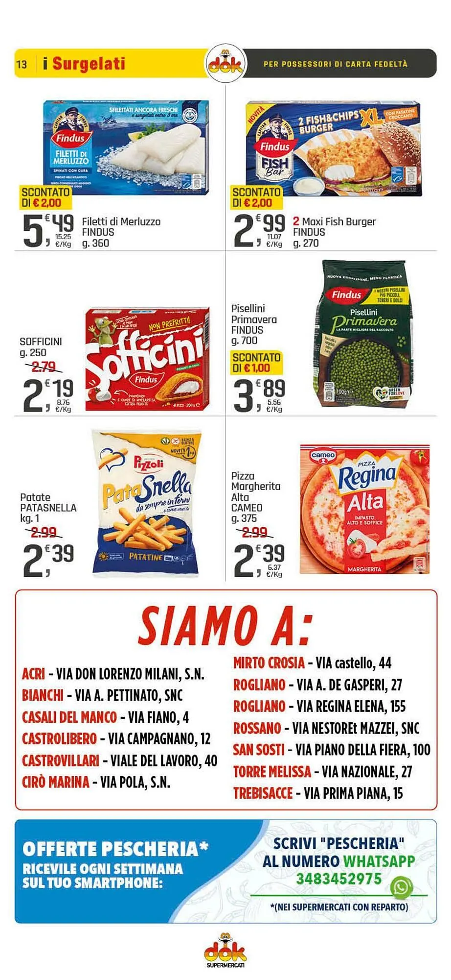 Volantino Supermercati Dok da 8 agosto a 15 agosto di 2025 - Pagina del volantino 13