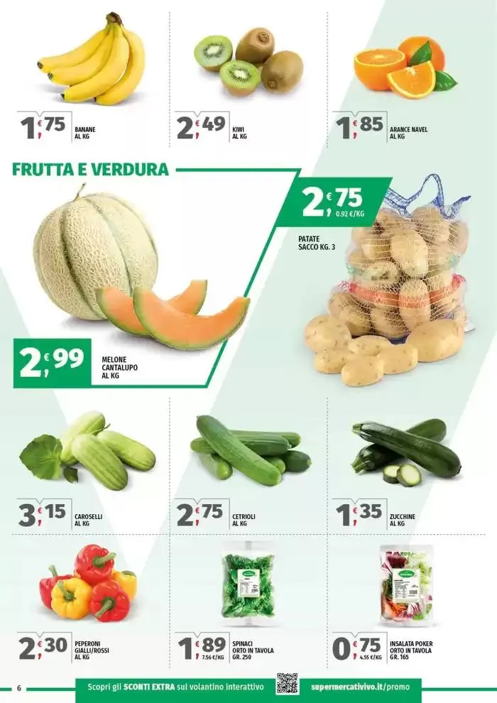 Prezzi leggerissimi! da 23 aprile a 3 maggio di 2025 - Pagina del volantino 6