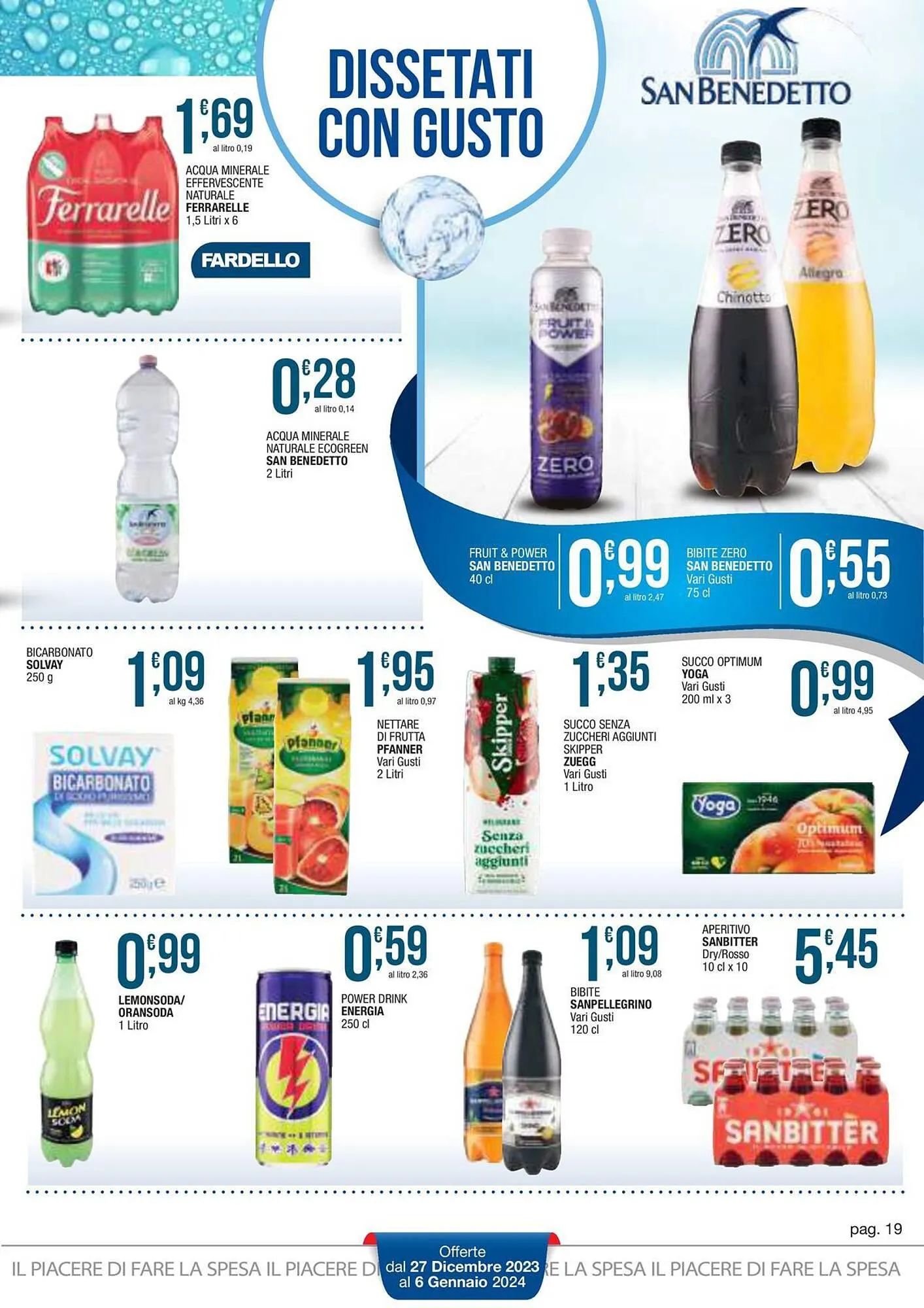 Volantino Sidis da 27 dicembre a 6 gennaio di 2024 - Pagina del volantino 19