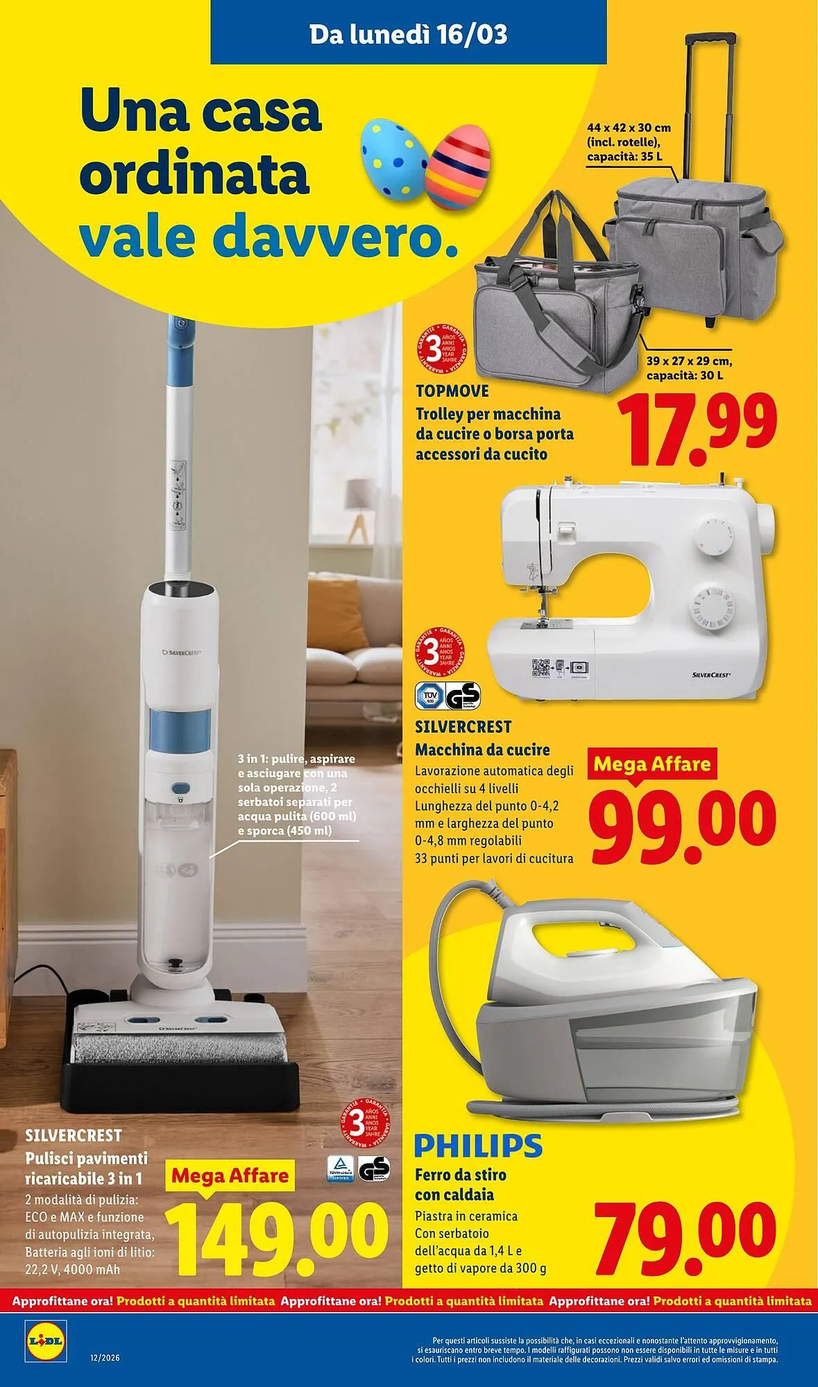 Volantino Lidl da 16 marzo a 22 marzo di 2026 - Pagina del volantino 26