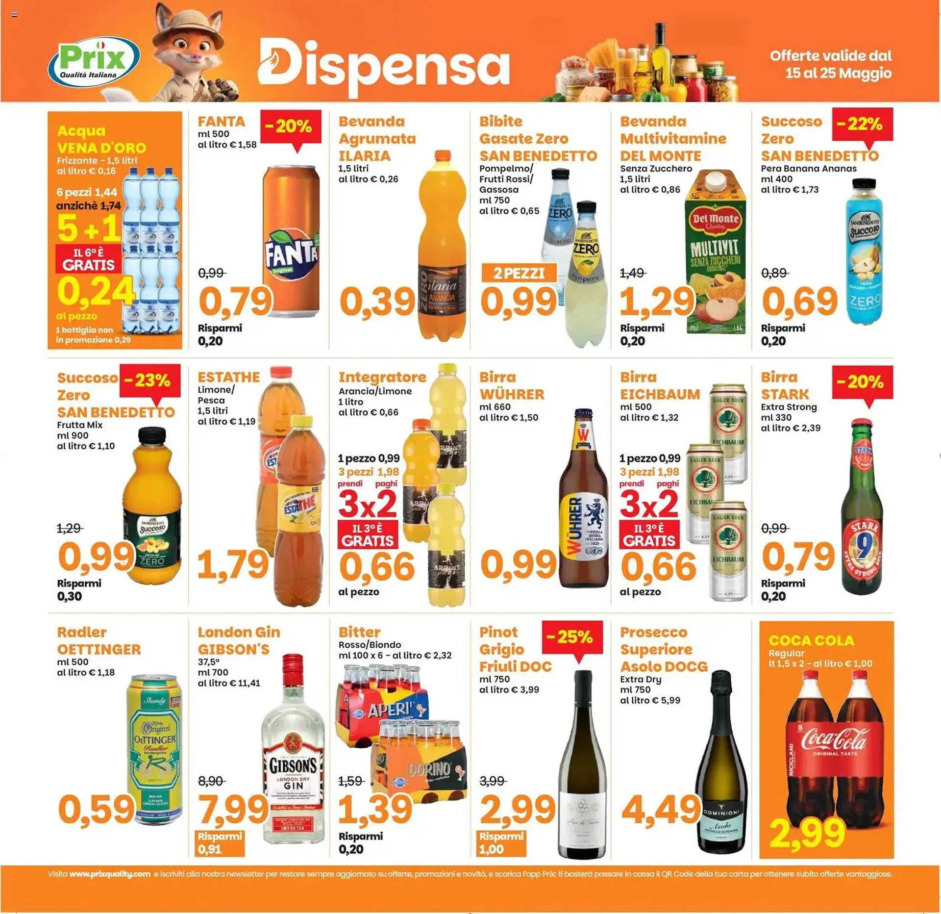 Volantino Prix Quality da 15 maggio a 25 maggio di 2026 - Pagina del volantino 19