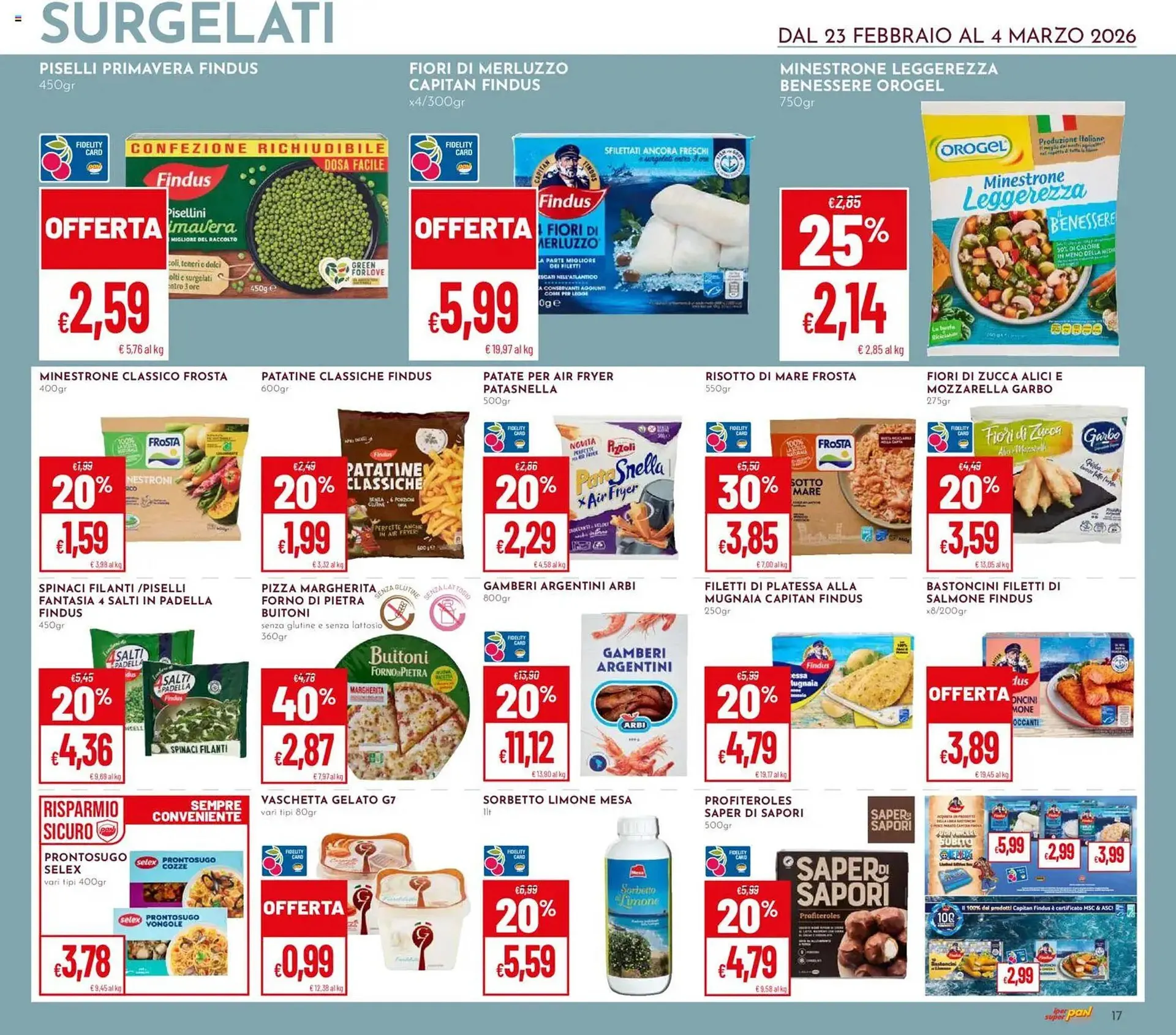 Volantino Pan da 23 febbraio a 4 marzo di 2026 - Pagina del volantino 17