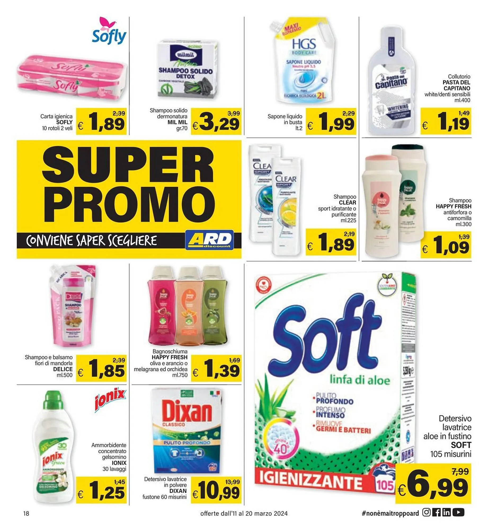 Volantino Ard Discount da 11 marzo a 20 marzo di 2024 - Pagina del volantino 18