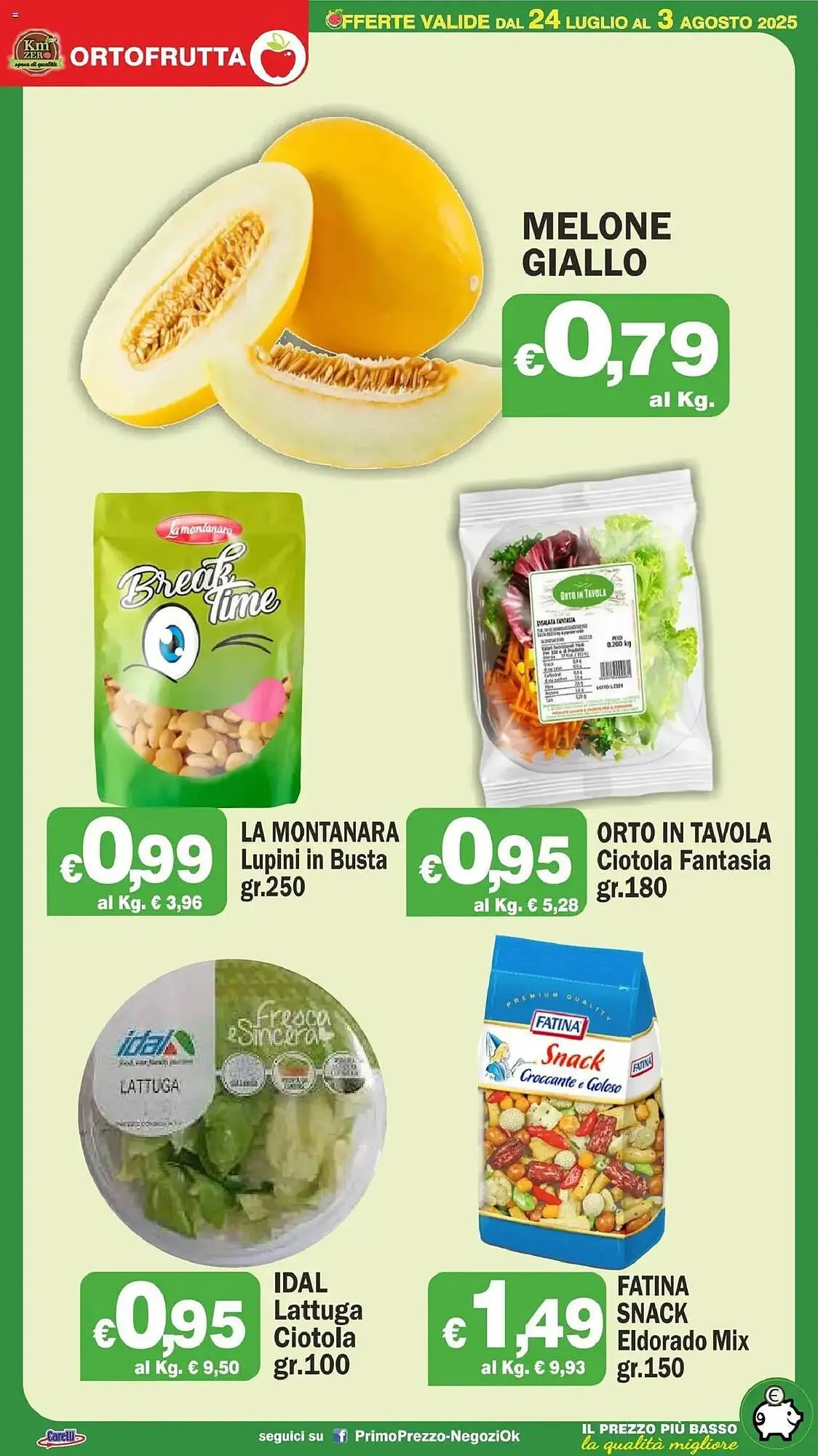 Volantino Primo Prezzo da 24 luglio a 3 agosto di 2025 - Pagina del volantino 28