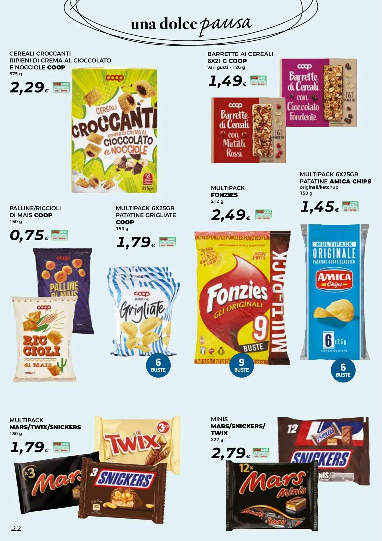 Coop Volantino attuale da 14 agosto a 21 settembre di 2025 - Pagina del volantino 22