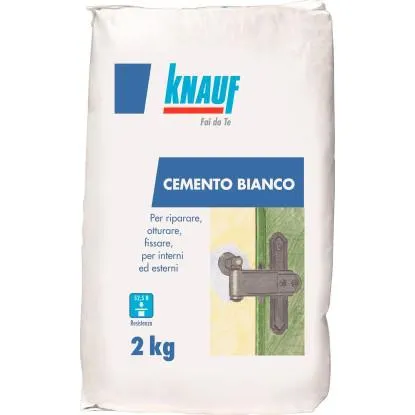 Cemento bianco knauf 2 kg
