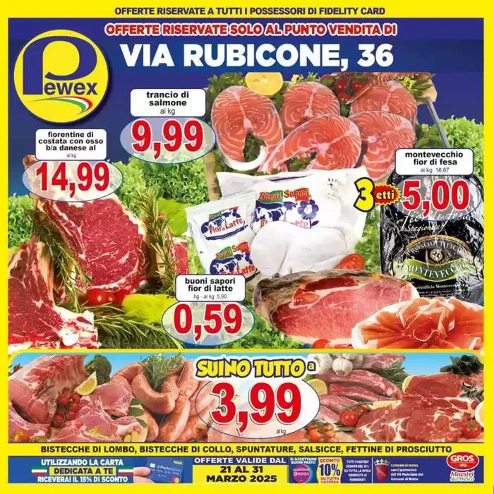 Suino tutto 3.99 da 21 marzo a 31 marzo di 2025 - Pagina del volantino 1