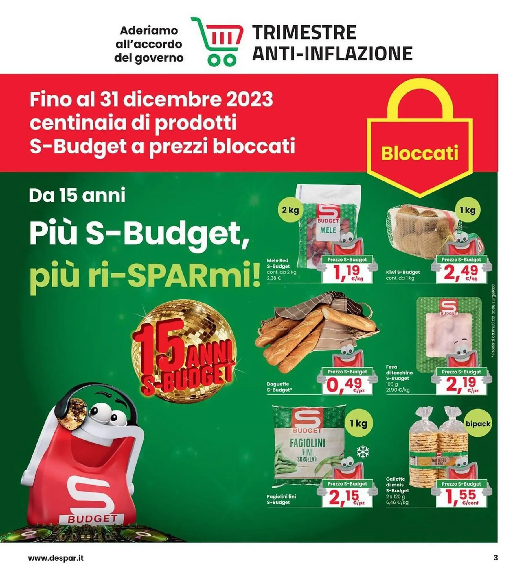 Volantino Interspar da 9 novembre a 19 novembre di 2023 - Pagina del volantino 3