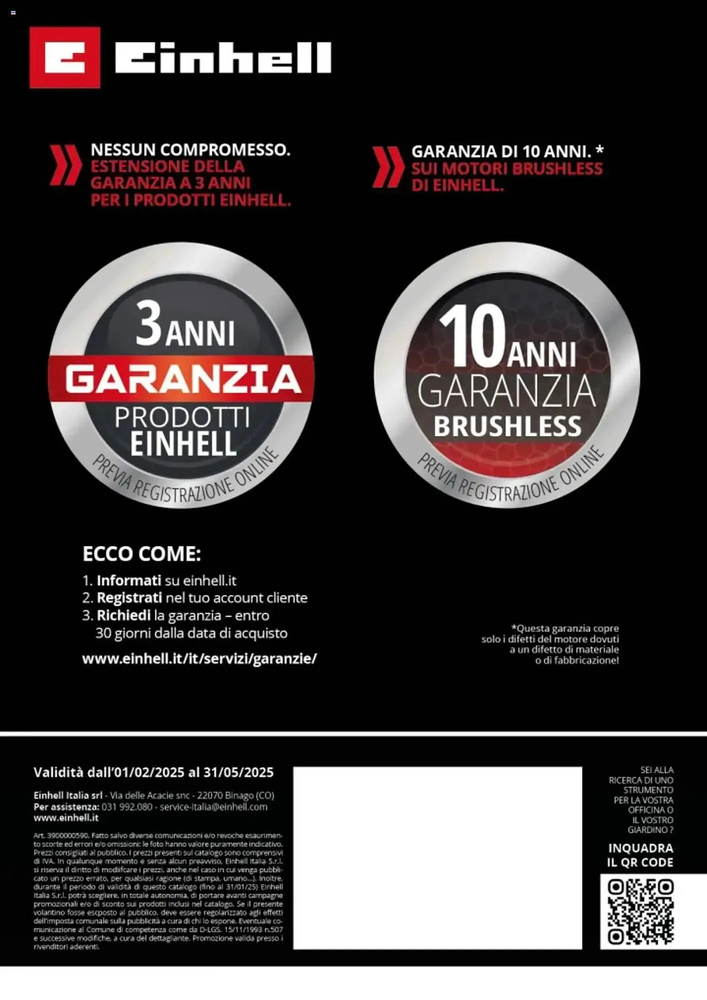 Volantino Einhell da 1 febbraio a 31 maggio di 2025 - Pagina del volantino 33