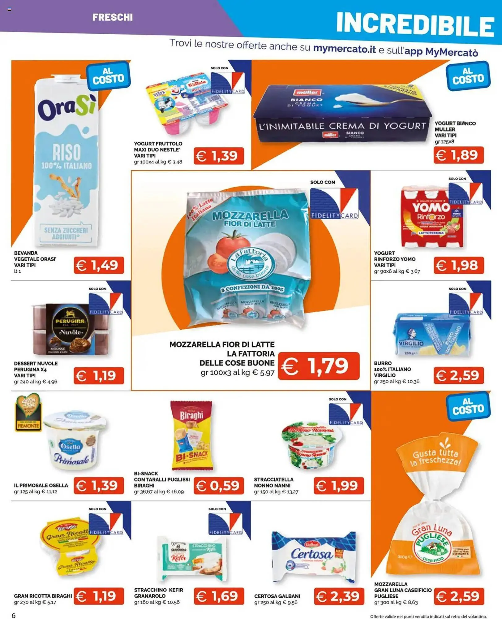 Volantino Mercatò Extra da 7 gennaio a 19 gennaio di 2025 - Pagina del volantino 6