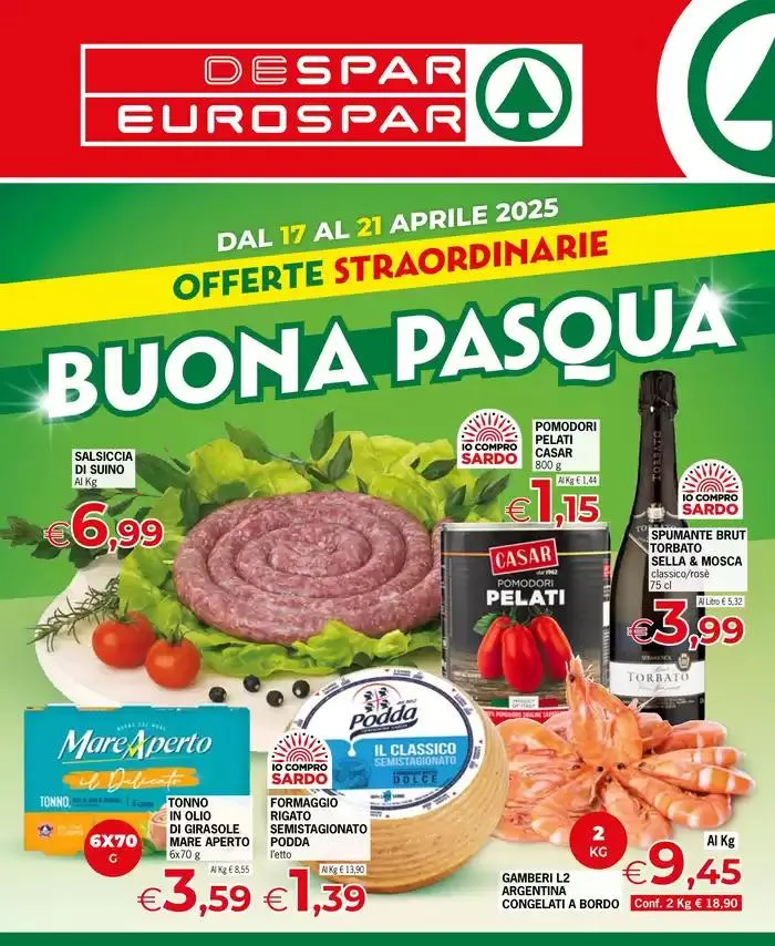 Buona Pasqua da 17 aprile a 21 aprile di 2025 - Pagina del volantino 1