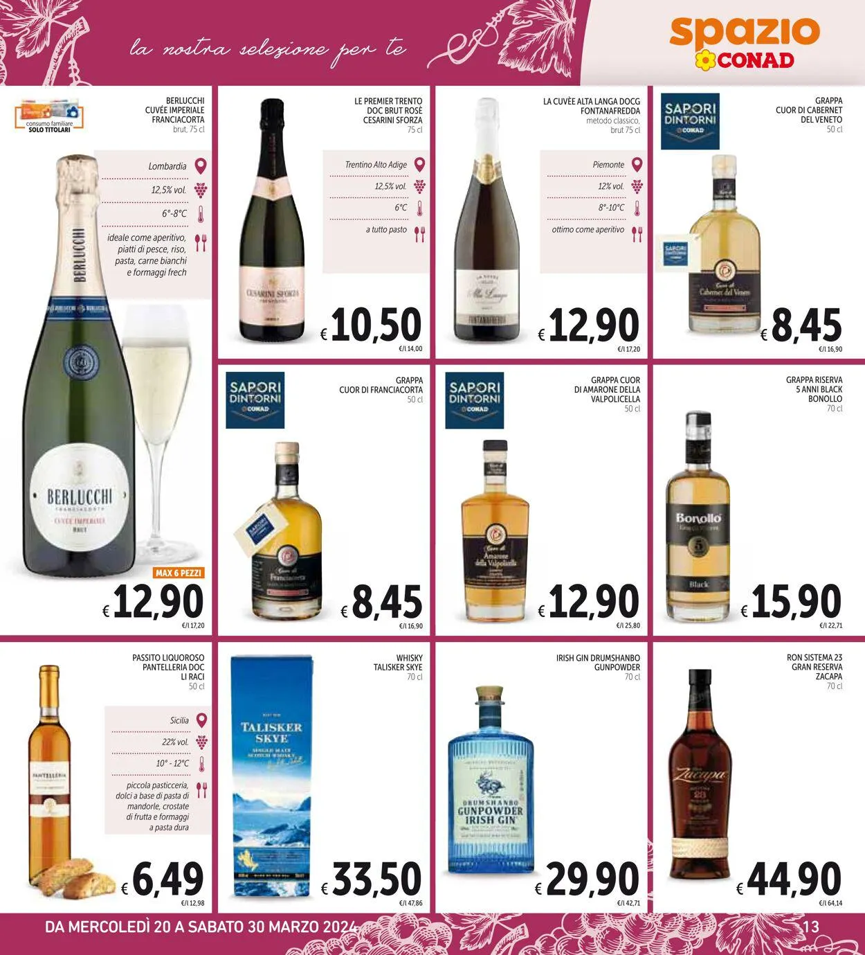Conad - Spazio - Napoli Volantino attuale da 20 marzo a 30 marzo di 2024 - Pagina del volantino 13