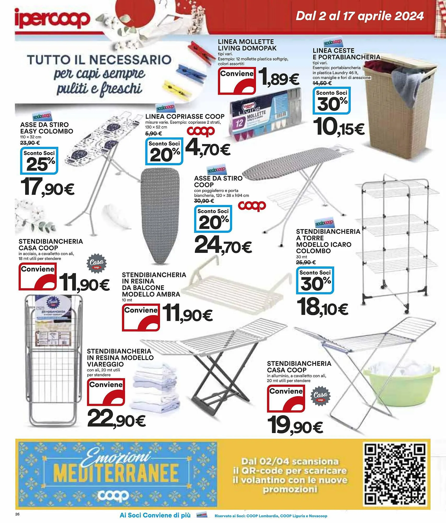 Volantino Ipercoop da 2 aprile a 17 aprile di 2024 - Pagina del volantino 26