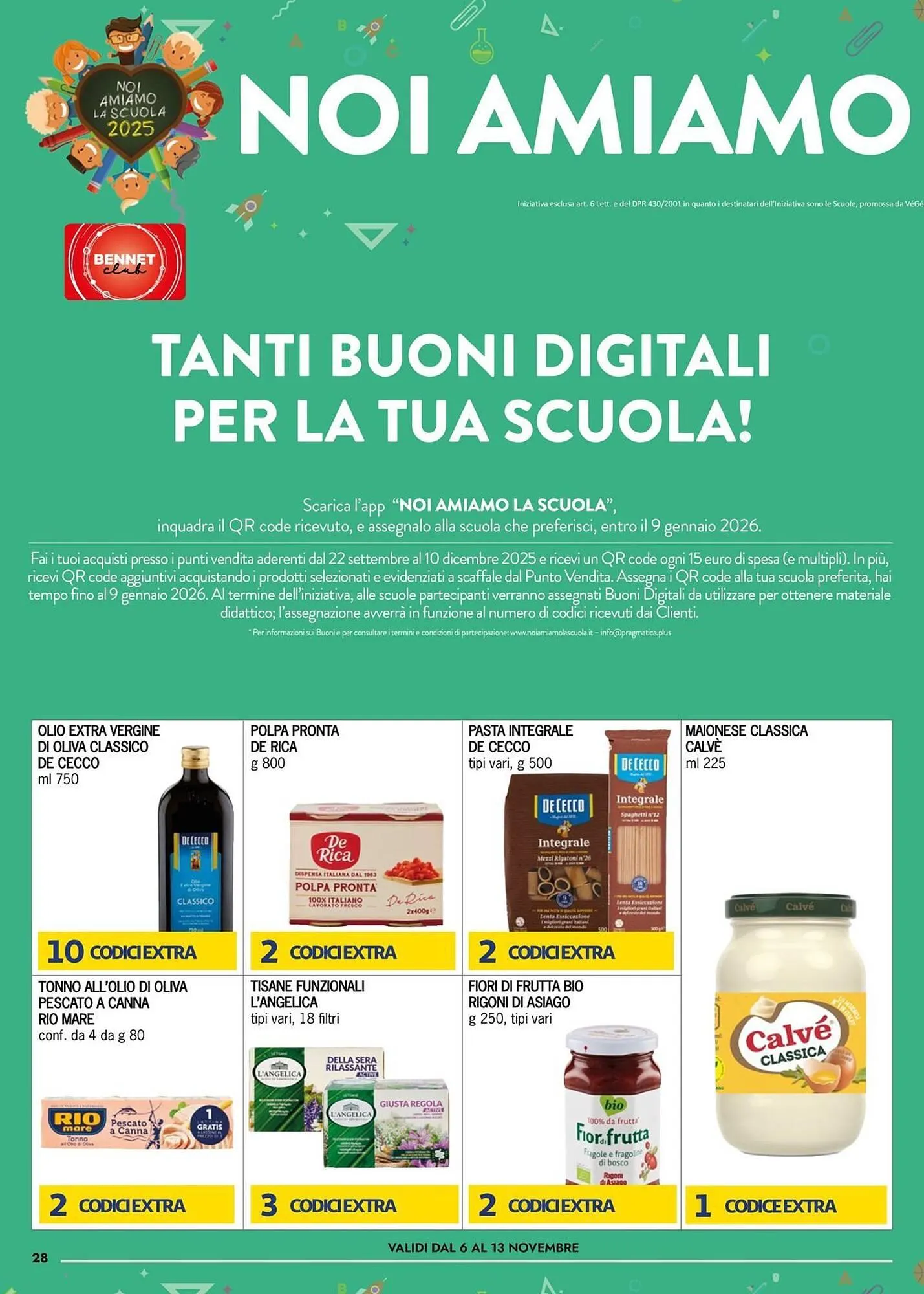 Volantino Bennet da 6 novembre a 19 novembre di 2025 - Pagina del volantino 28