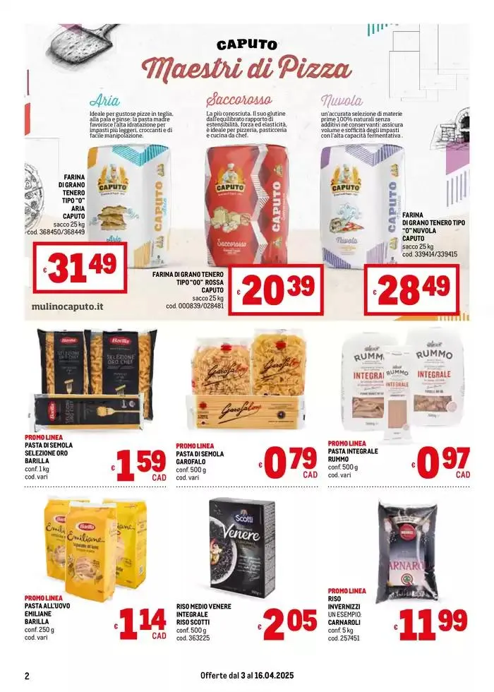 Offerte per te -Area 4 da 7 aprile a 16 aprile di 2025 - Pagina del volantino 2