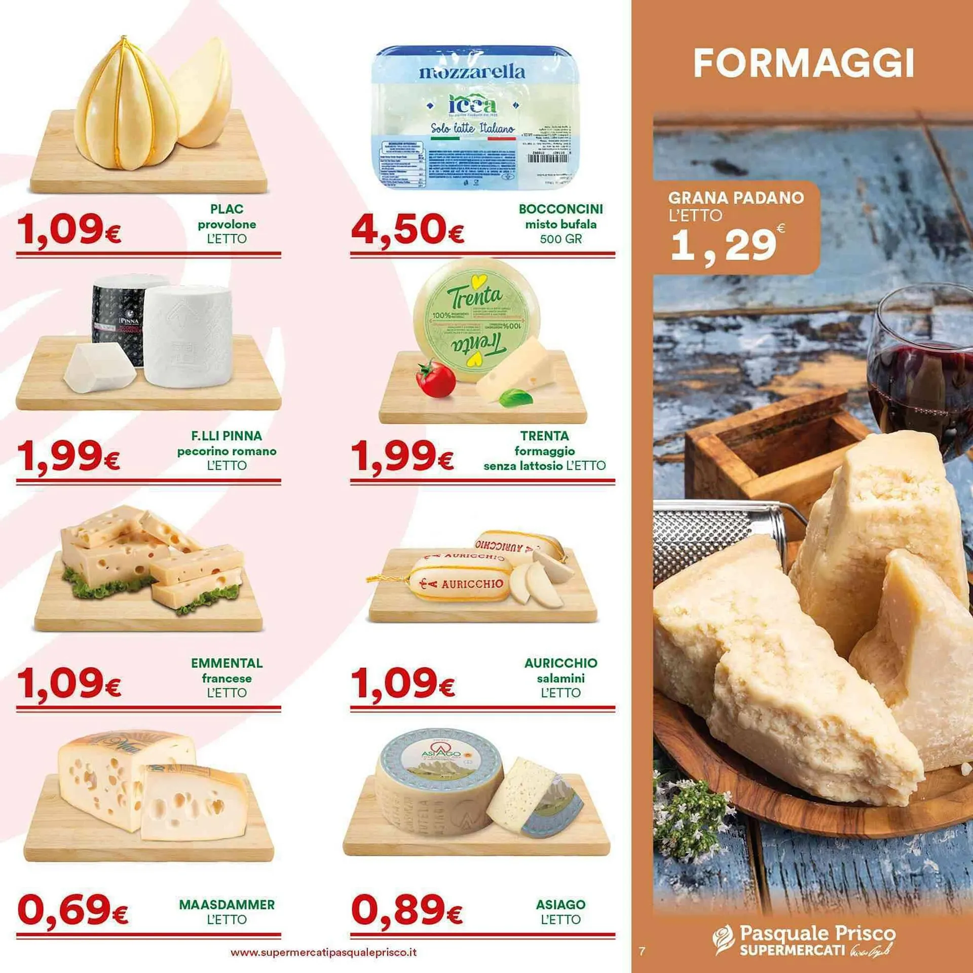 Volantino Supermercati Pasquale Prisco da 16 marzo a 26 marzo di 2026 - Pagina del volantino 7