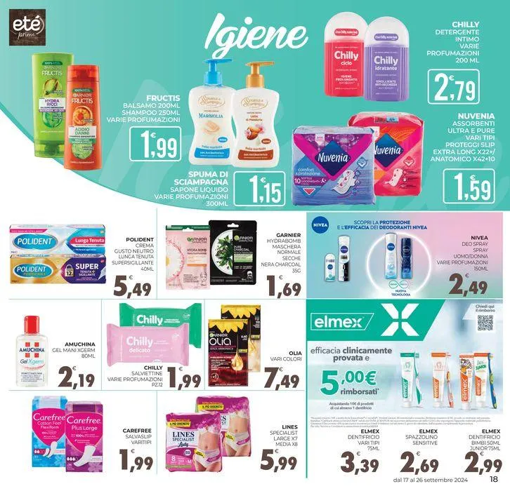 Sono arrivati i nostri prodotti conveniete da 17 settembre a 26 settembre di 2024 - Pagina del volantino 18