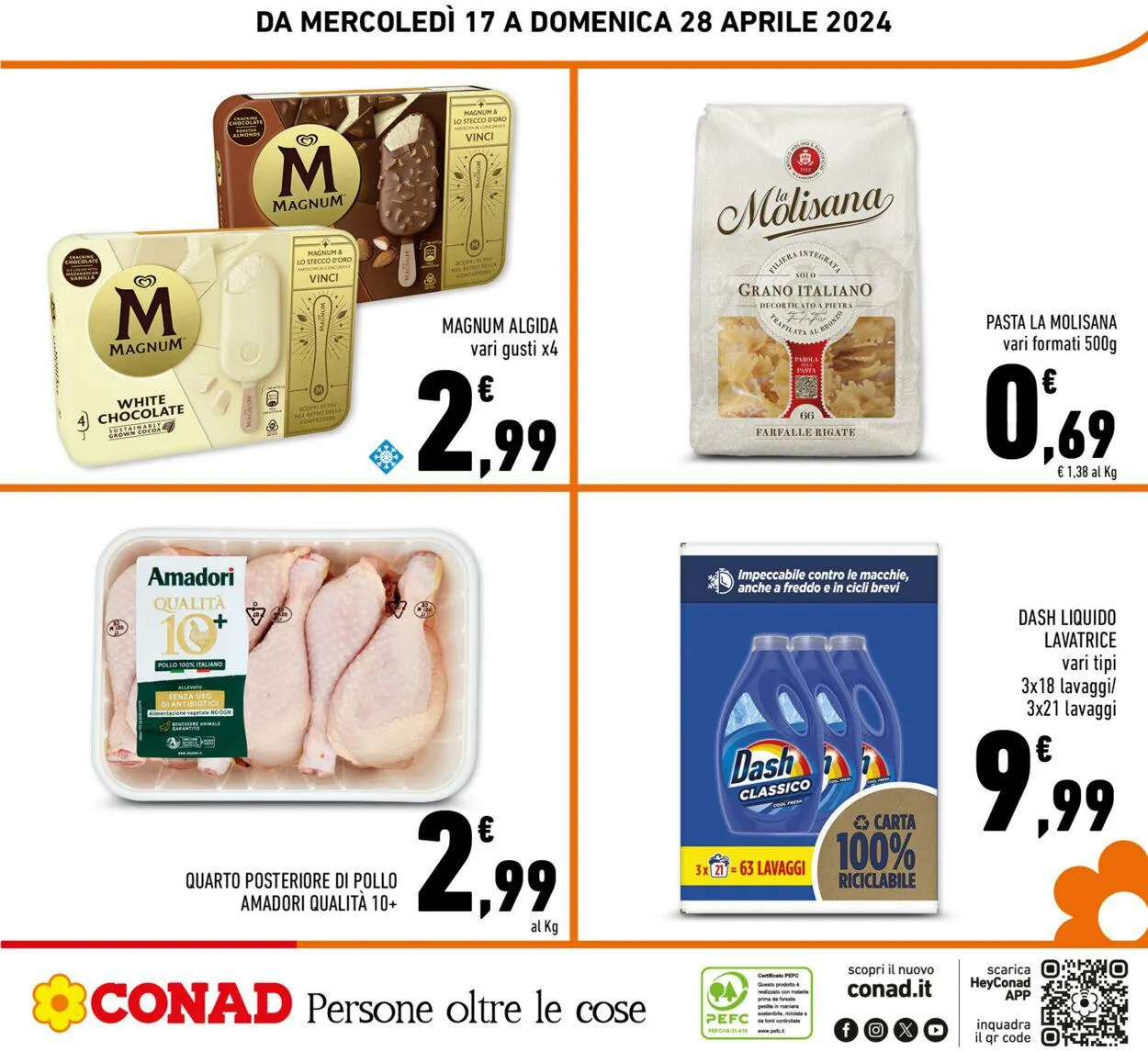 Conad - Palermo Volantino attuale da 17 aprile a 28 aprile di 2024 - Pagina del volantino 24