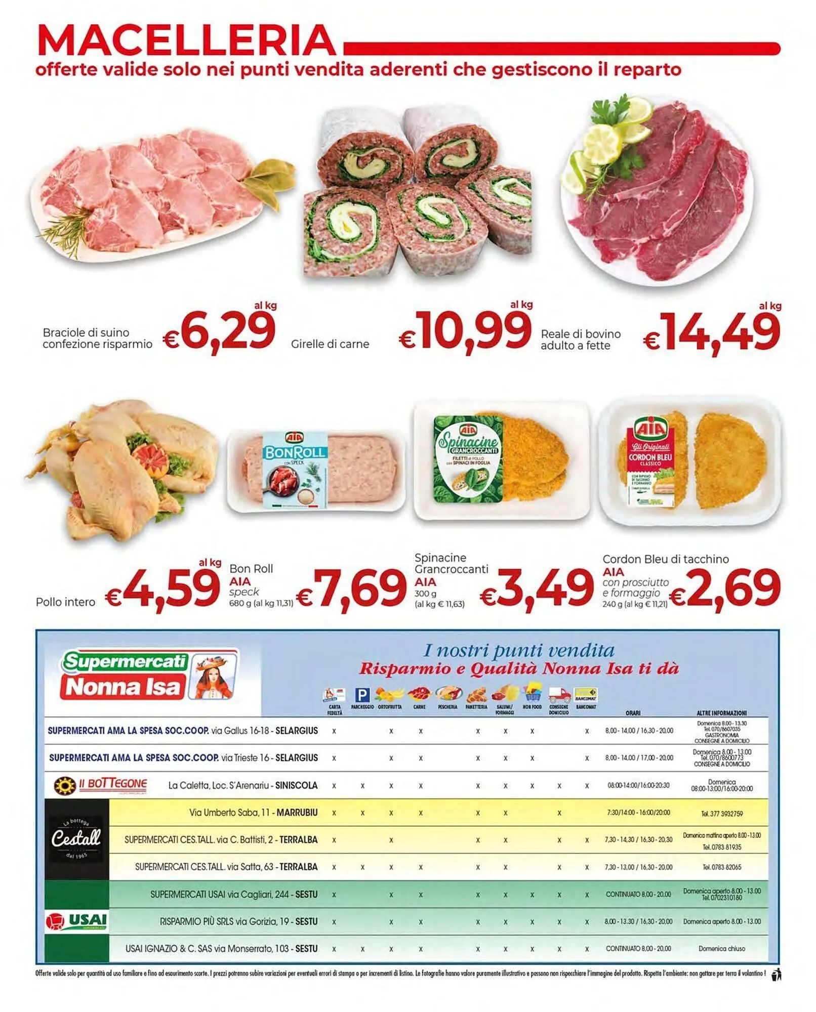 Volantino Supermercati Nonna Isa da 17 giugno a 29 giugno di 2025 - Pagina del volantino 14