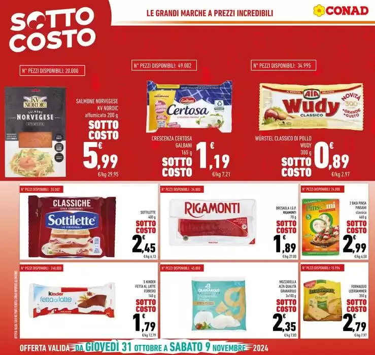 Sotto costo da 31 ottobre a 12 novembre di 2024 - Pagina del volantino 2