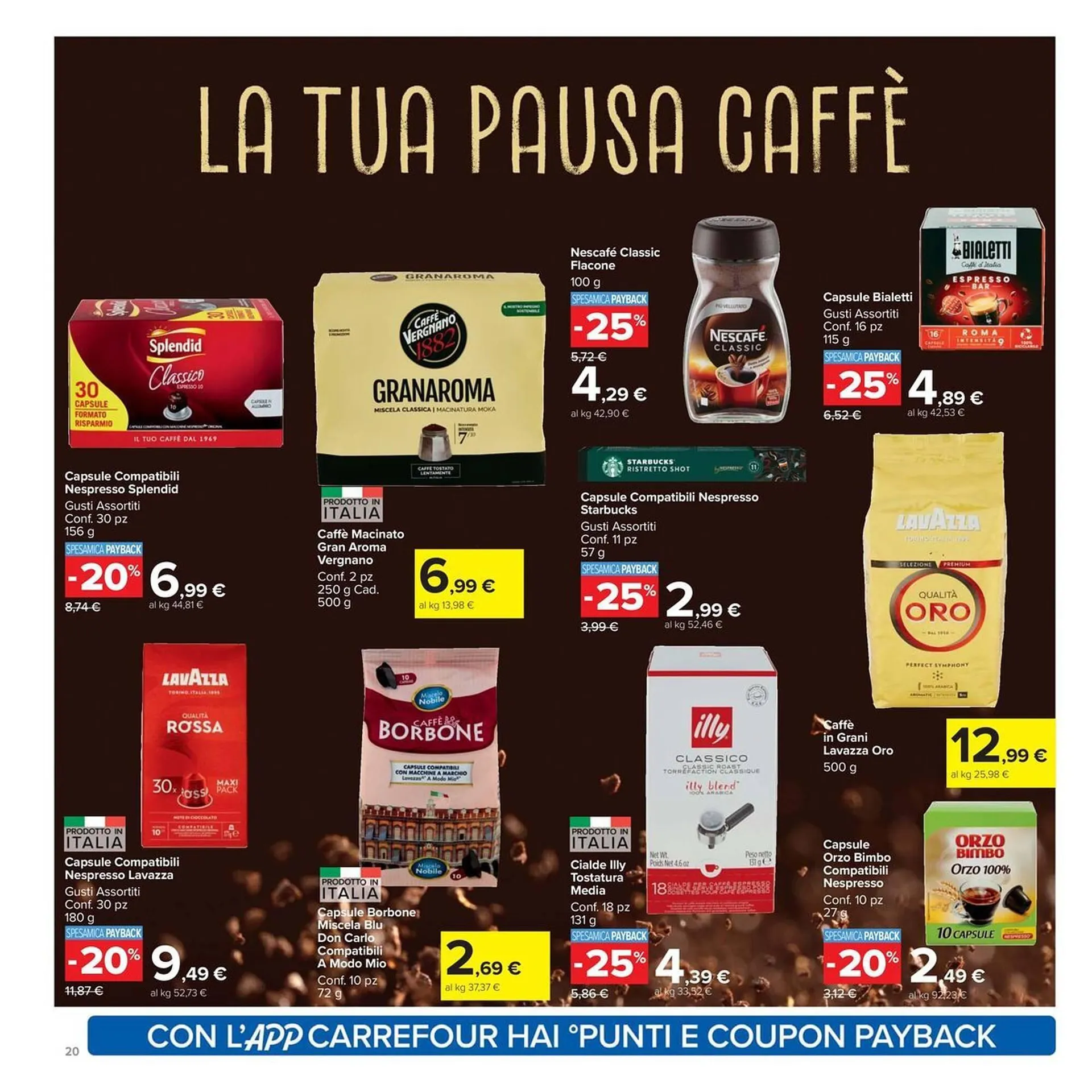 Volantino Carrefour Market da 2 dicembre a 15 dicembre di 2025 - Pagina del volantino 20
