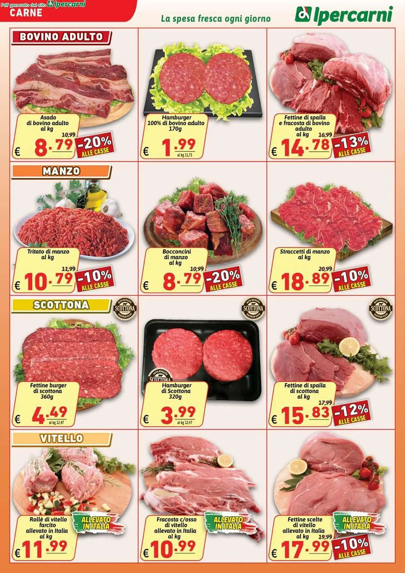 Volantino Ipercarni da 25 luglio a 5 agosto di 2025 - Pagina del volantino 2