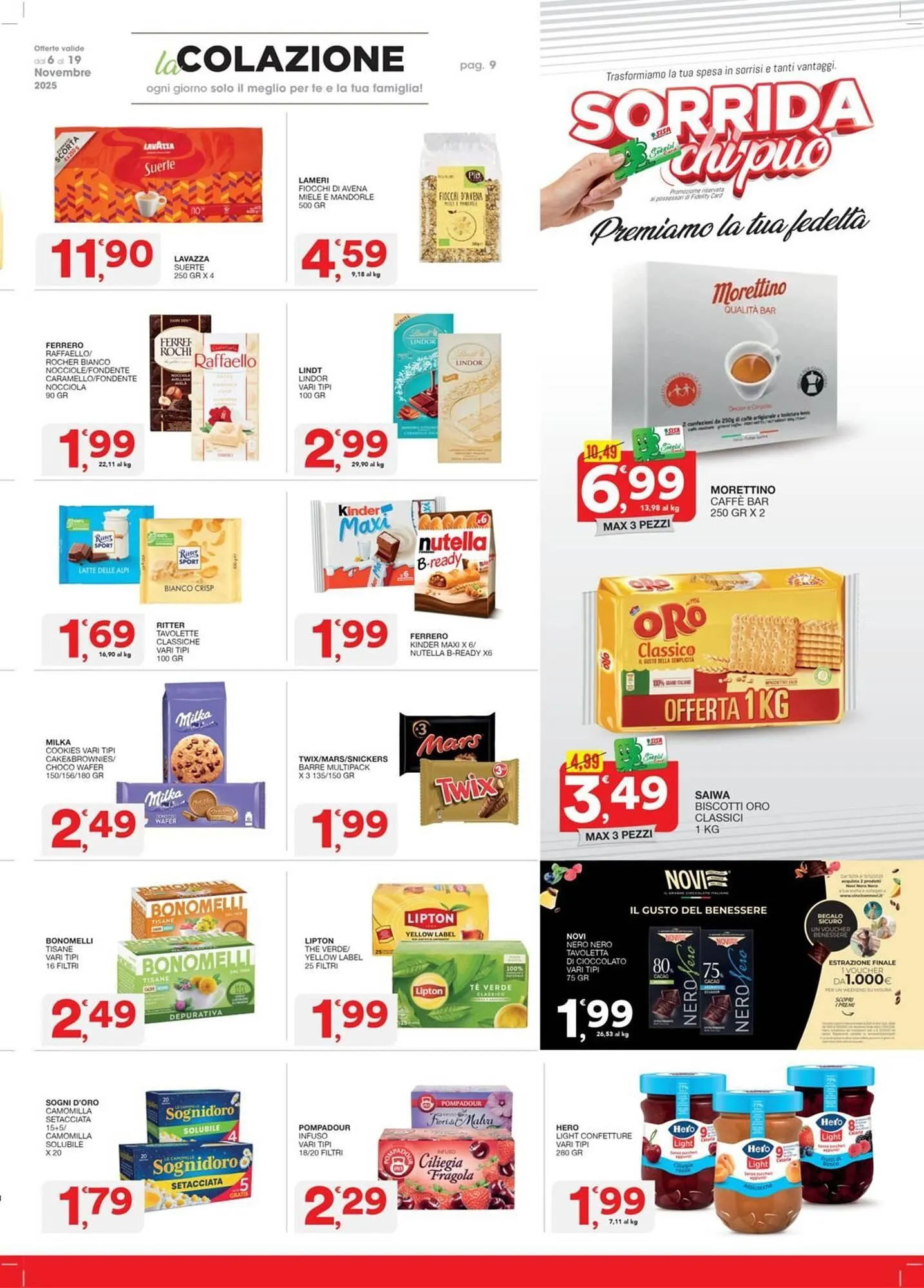 Volantino Sisa da 6 novembre a 19 novembre di 2025 - Pagina del volantino 9