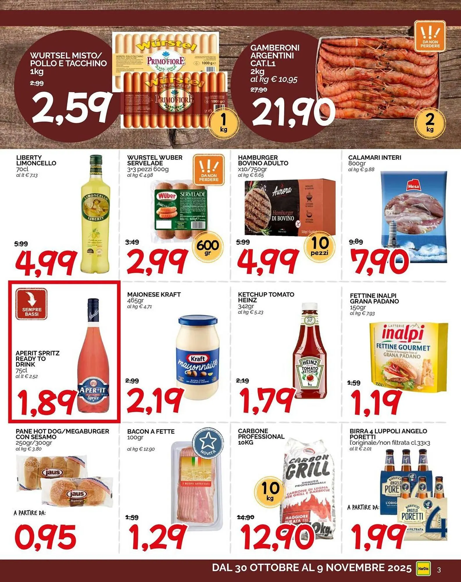 Volantino Hardis da 30 ottobre a 9 novembre di 2025 - Pagina del volantino 3