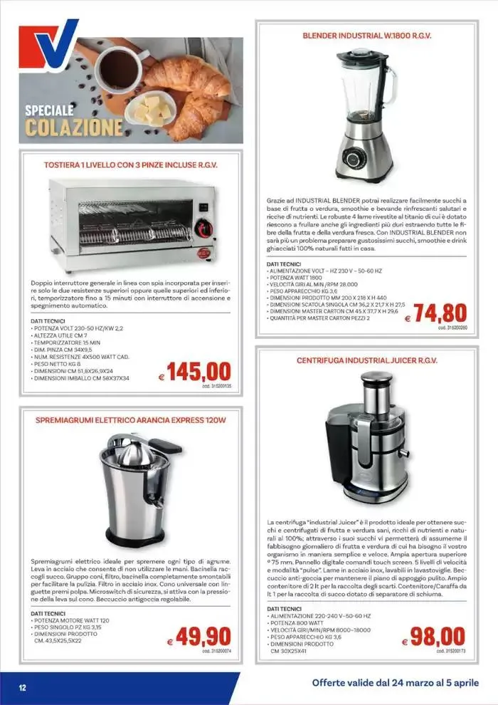 Guida alle offerte da 24 marzo a 5 aprile di 2025 - Pagina del volantino 12