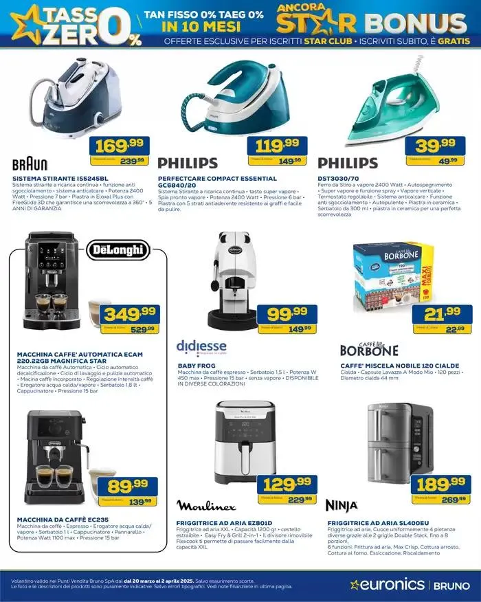 Star Bonus continua -100 euro da 20 marzo a 2 aprile di 2025 - Pagina del volantino 39