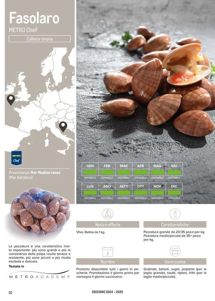 Catalogo Frutti di mare da 11 luglio a 31 luglio di 2025 - Pagina del volantino 10