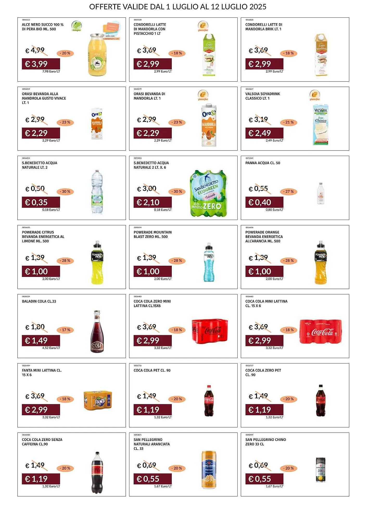 Volantino Prezzemolo e Vitale da 1 luglio a 12 luglio di 2025 - Pagina del volantino 31