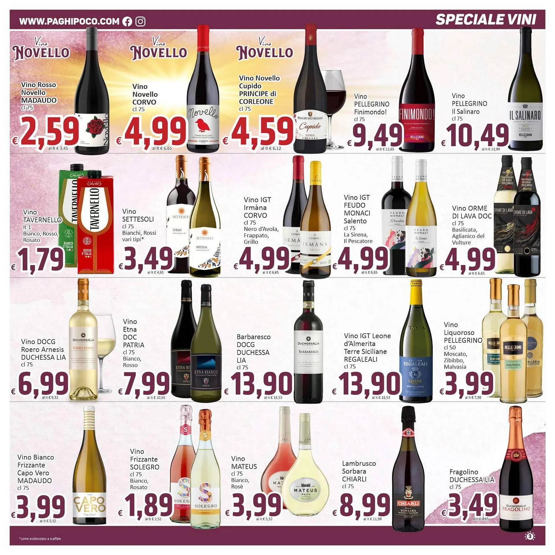 Volantino Paghi Poco da 11 novembre a 20 novembre di 2025 - Pagina del volantino 3