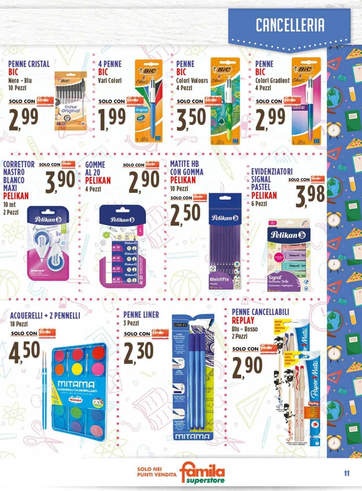 Famila Volantino attuale da 10 agosto a 30 settembre di 2023 - Pagina del volantino 11
