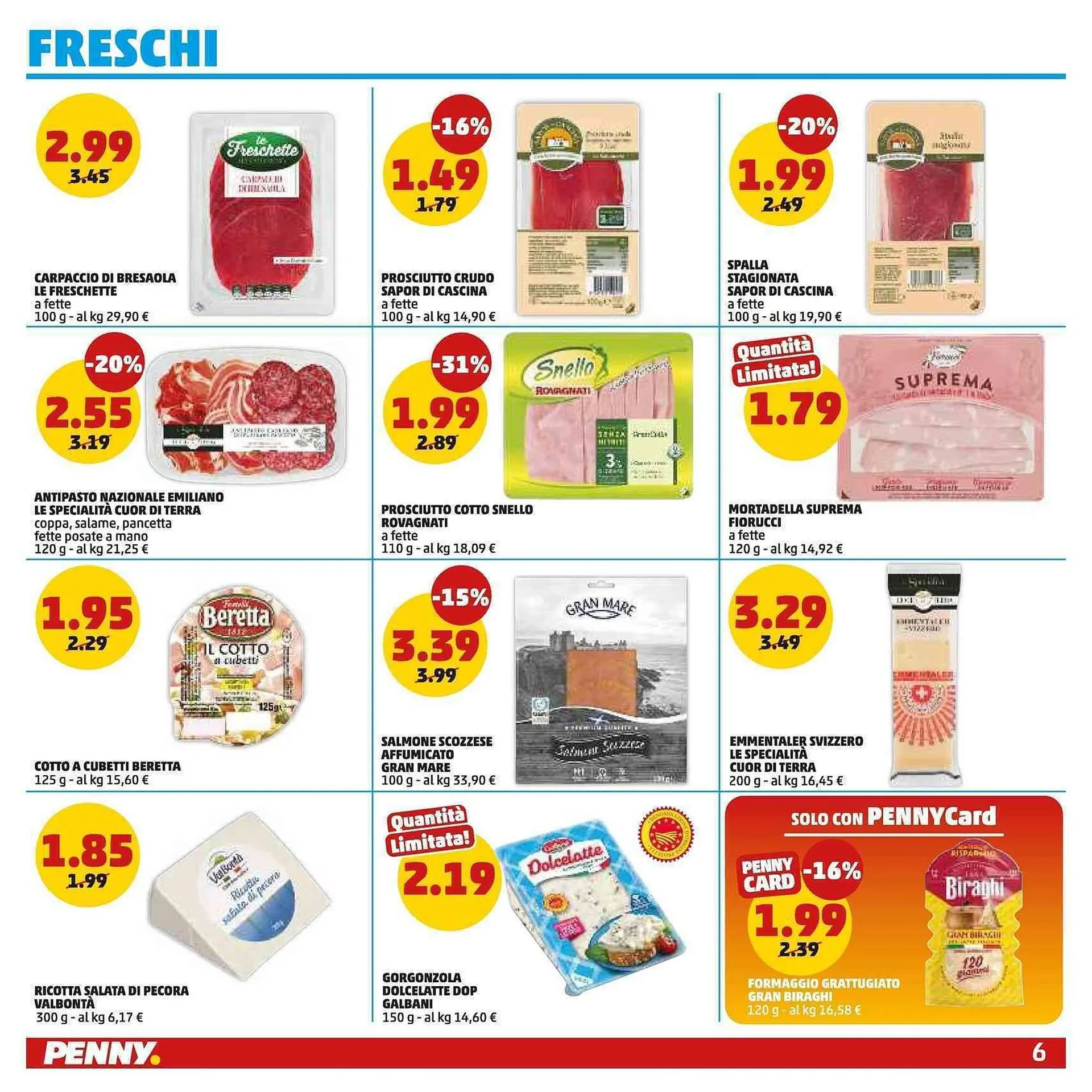 Volantino PENNY da 9 ottobre a 19 ottobre di 2025 - Pagina del volantino 6