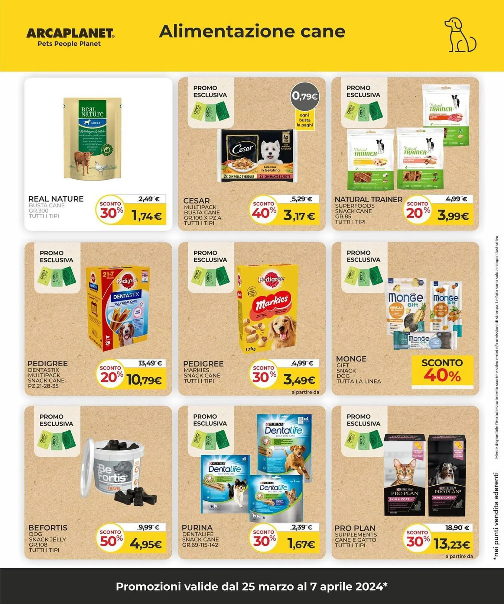 Volantino Arcaplanet da 25 marzo a 7 aprile di 2024 - Pagina del volantino 4