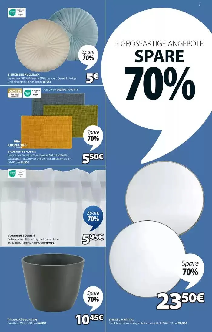 Wir feiern 100 Stores in Italien da 3 aprile a 30 aprile di 2025 - Pagina del volantino 3