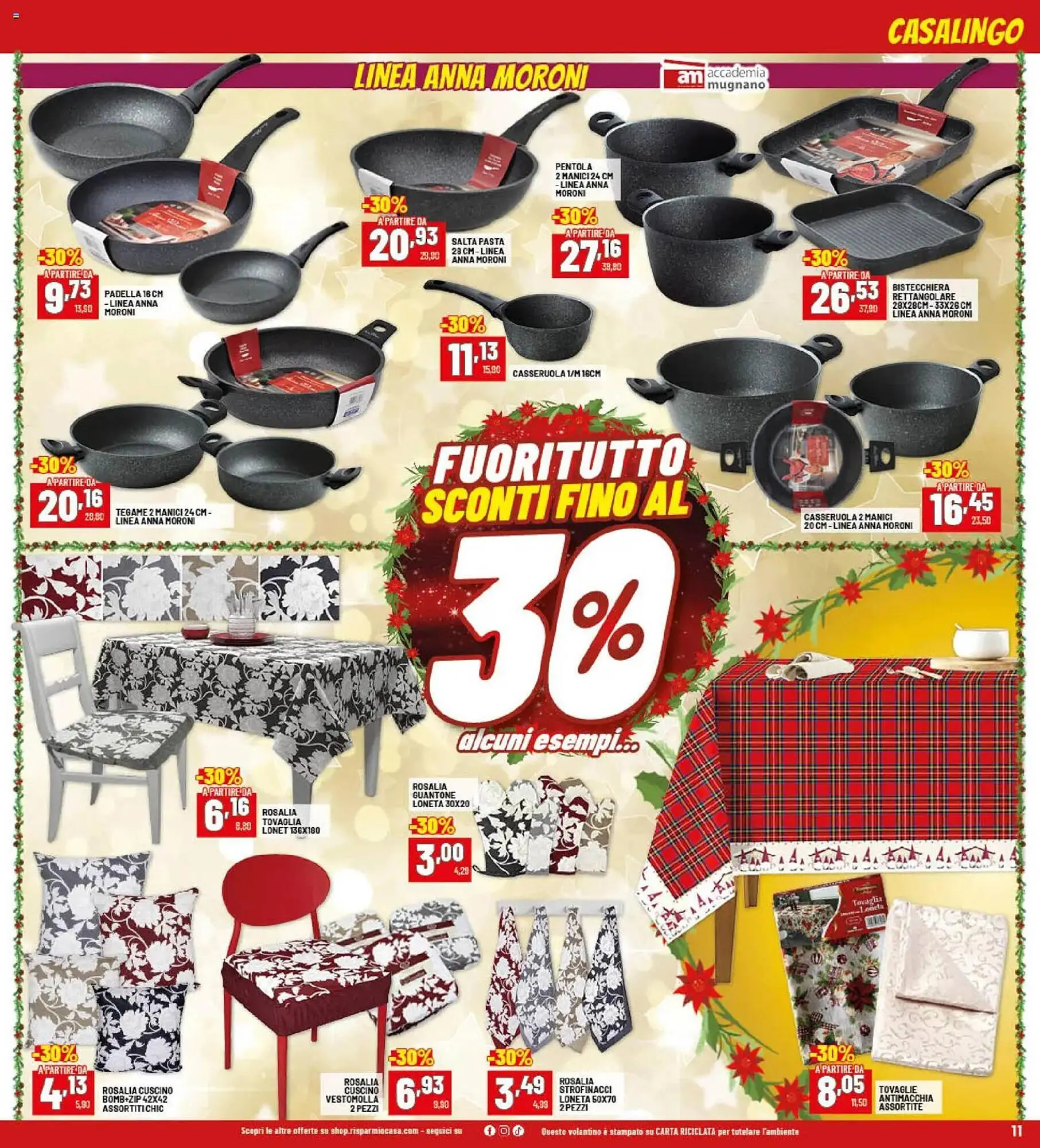 Volantino Risparmio Casa da 22 dicembre a 4 gennaio di 2026 - Pagina del volantino 11