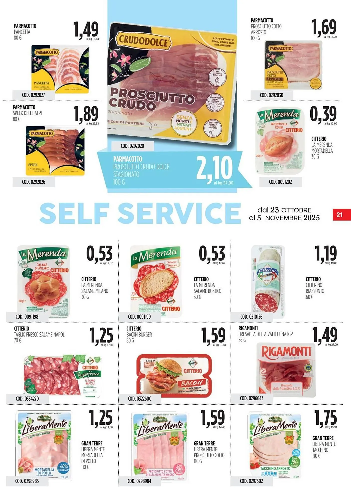 Volantino Carico Cash & Carry da 23 ottobre a 5 novembre di 2025 - Pagina del volantino 21