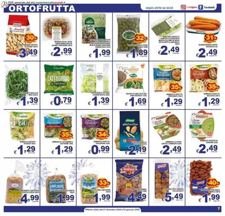 Buon anno da 27 dicembre a 6 gennaio di 2025 - Pagina del volantino 7