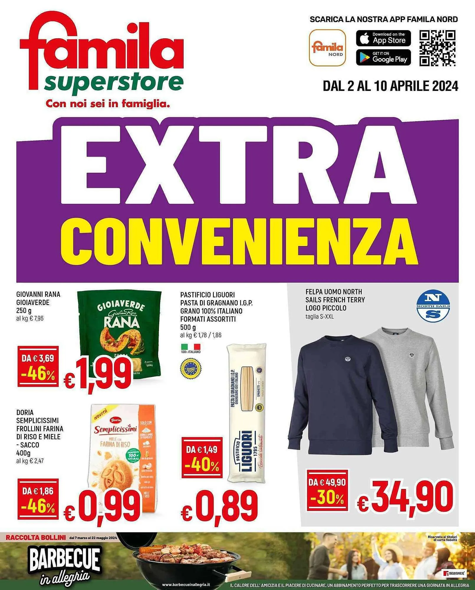 Volantino Famila Superstore da 2 aprile a 10 aprile di 2024 - Pagina del volantino 1