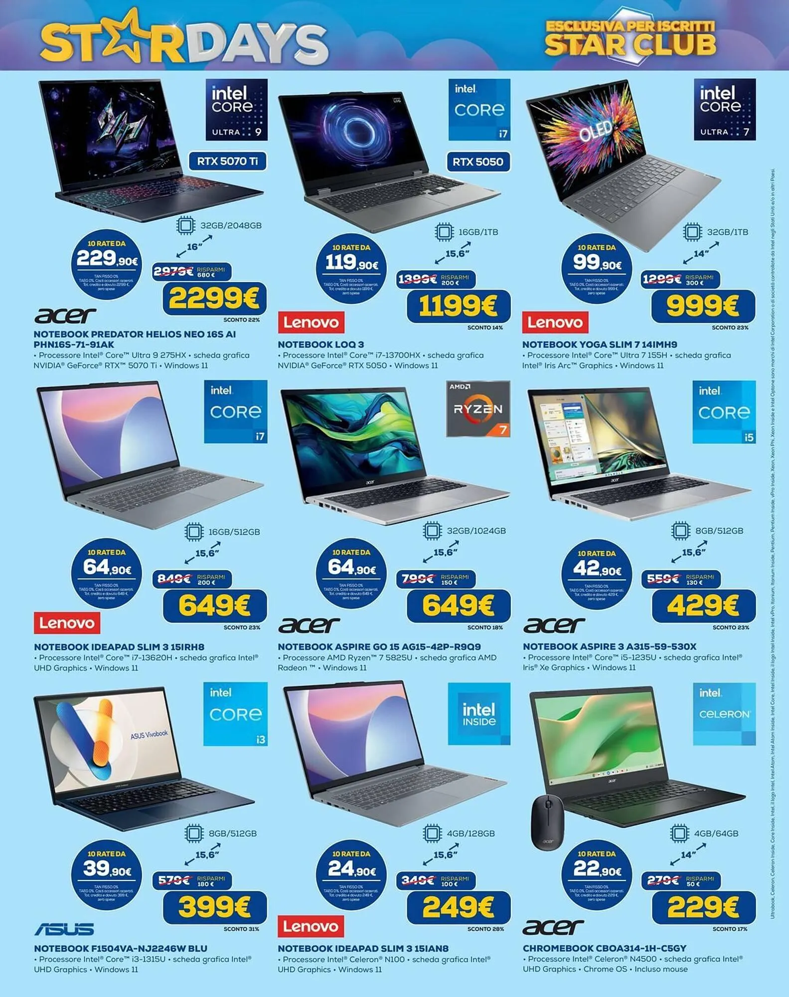 Volantino Euronics da 9 ottobre a 30 ottobre di 2025 - Pagina del volantino 9