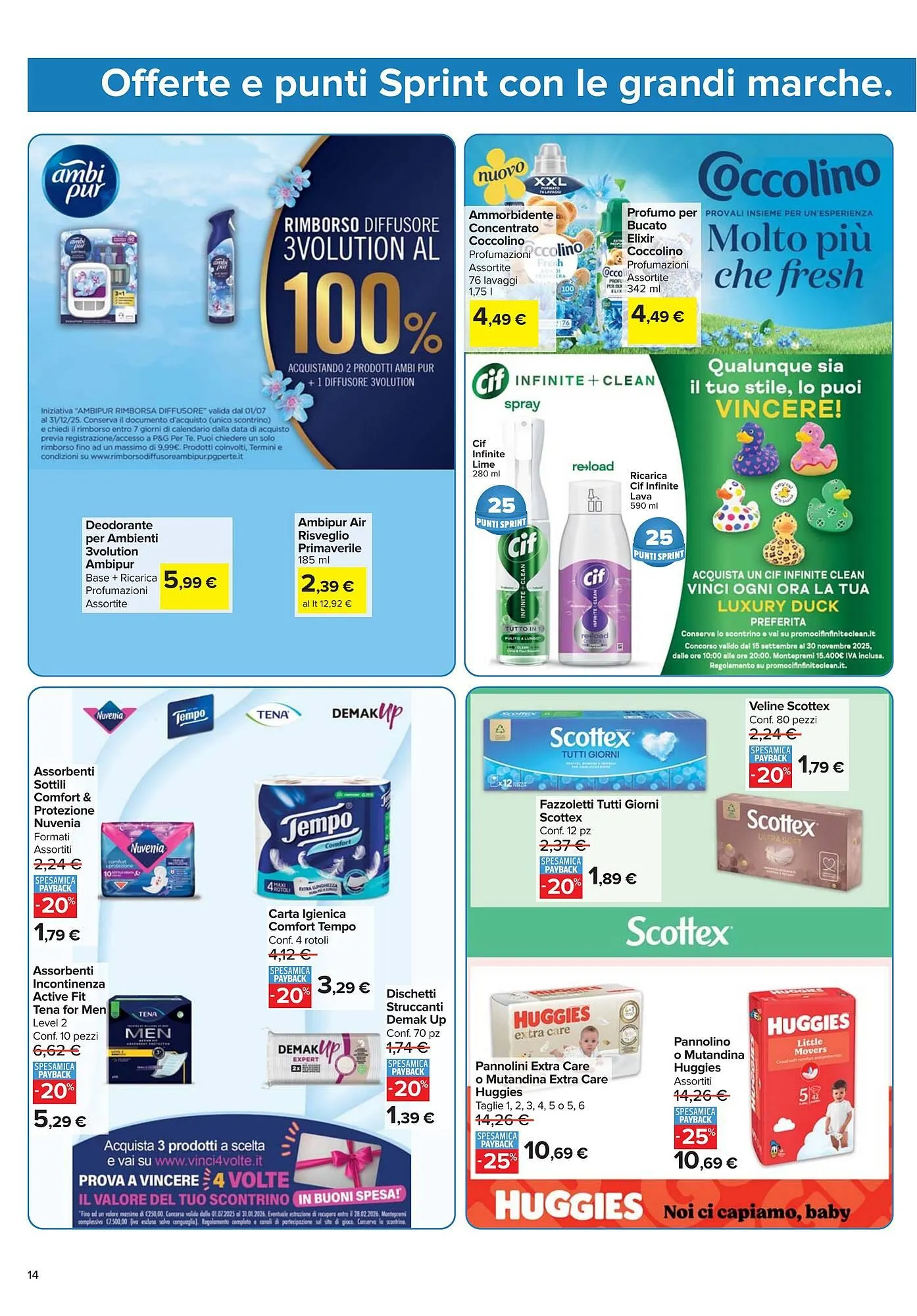 Volantino Carrefour Market da 4 novembre a 16 novembre di 2025 - Pagina del volantino 14