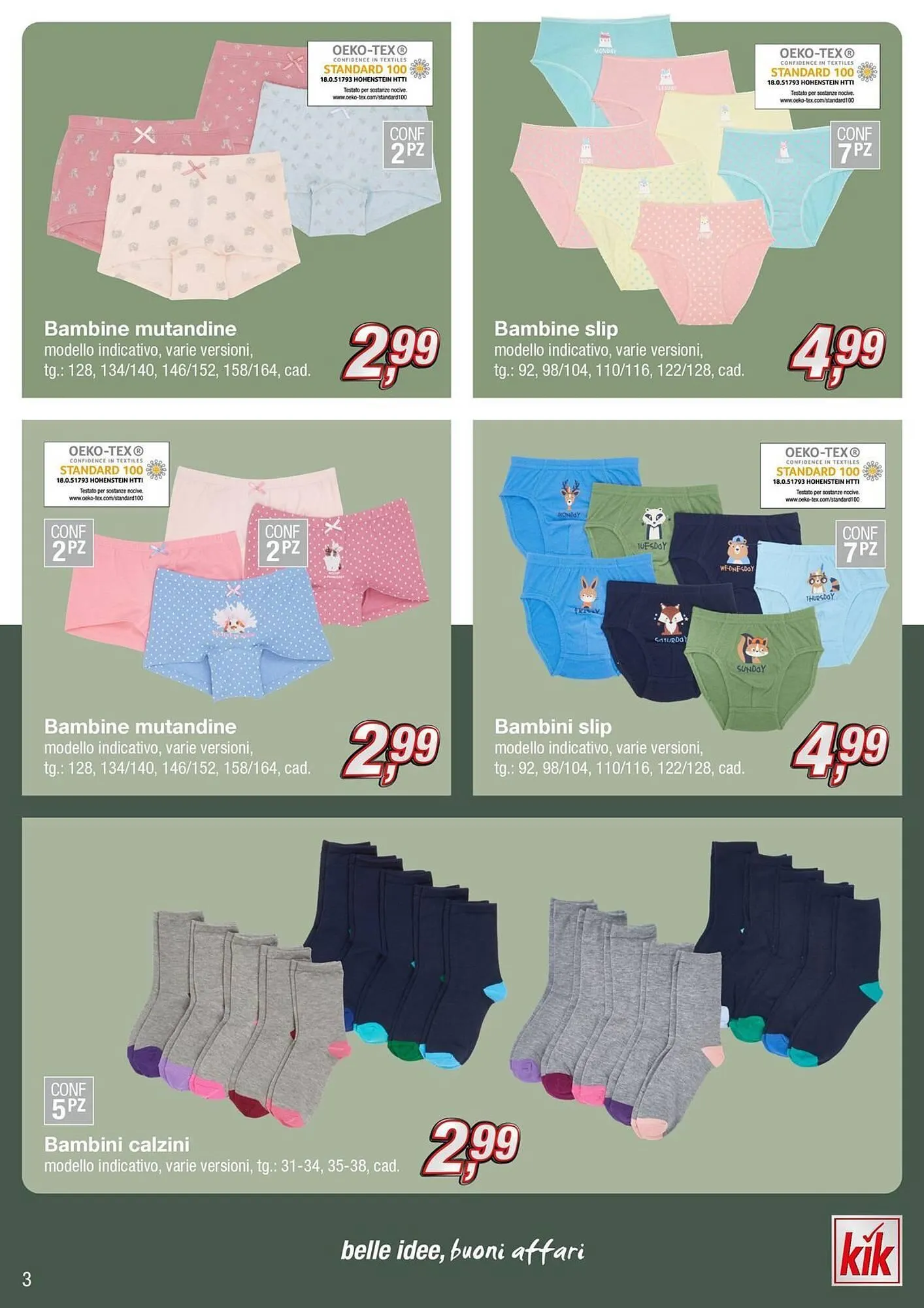 Volantino KiK da 11 dicembre a 25 dicembre di 2023 - Pagina del volantino 3