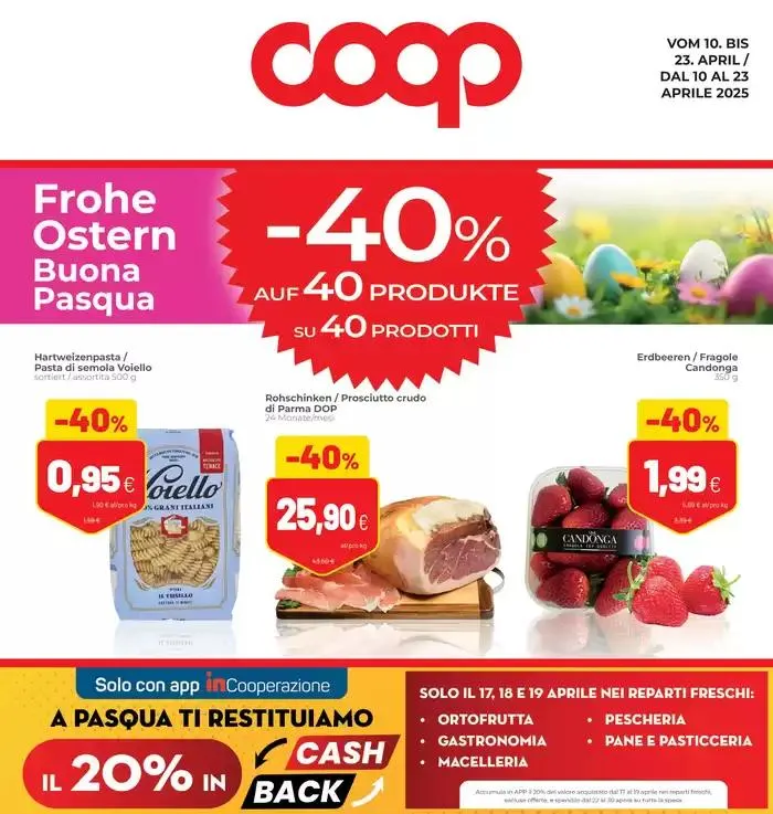 Frohe ostern da 10 aprile a 23 aprile di 2025 - Pagina del volantino 1