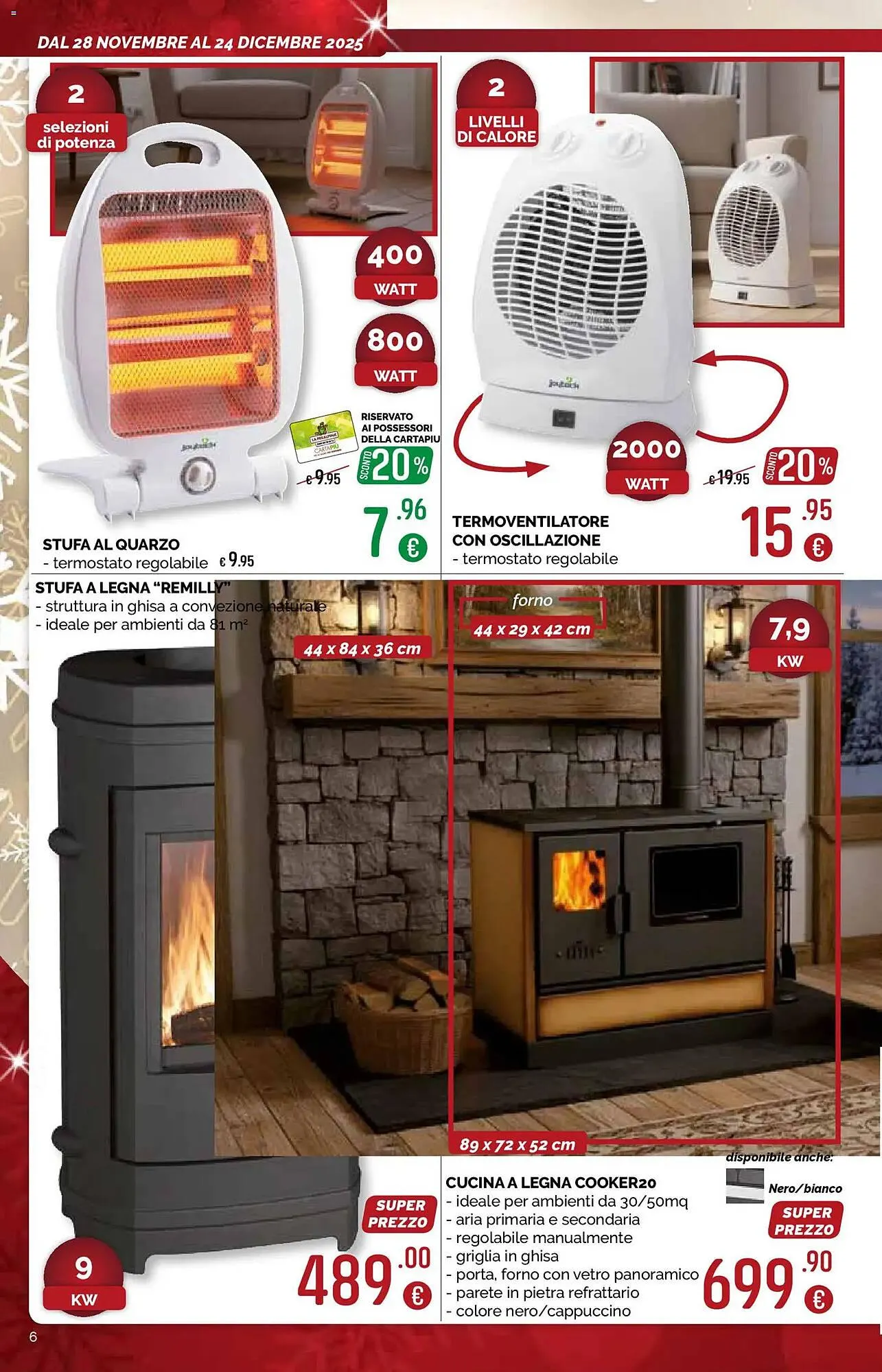 Volantino La Prealpina da 28 novembre a 24 dicembre di 2025 - Pagina del volantino 6